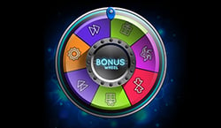JackpotCity bonus wheel