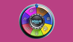 Ruby Fortune bonus wheel