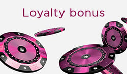 Ruby Fortune loyalty bonus