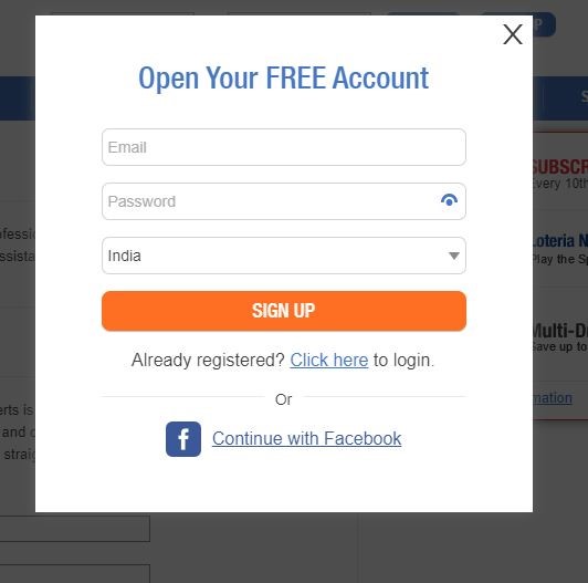 How to Register and Login at TheLotter India
