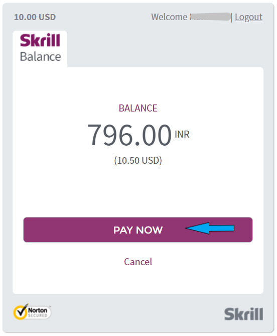 How to Add Money in Skrill in India