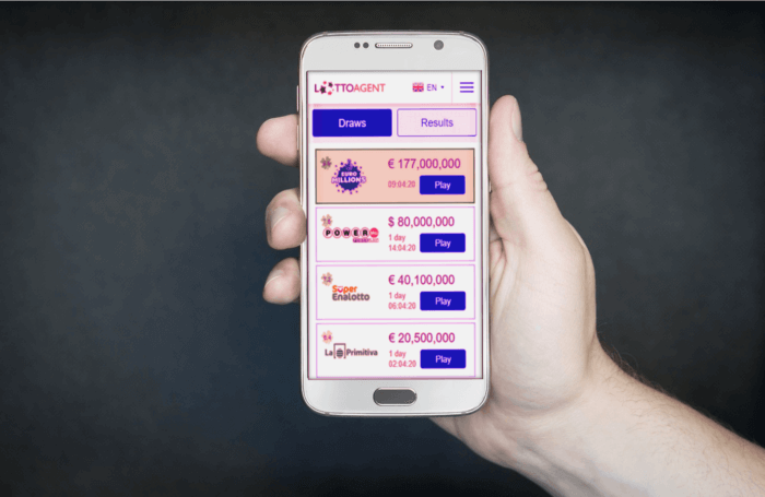 Lotto Agent App and Mobile Experience