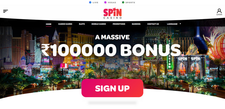 spin casino signup