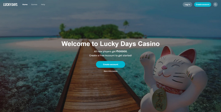 lucky days sign up
